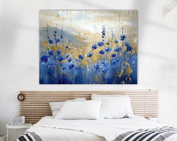 Floral Gold Rush Elegance