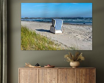 Beach chair with dunes on the island of Rügen on the Baltic Sea by Animaflora PicsStock