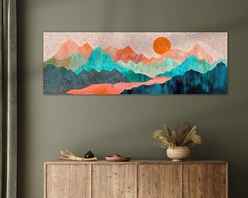 Abstract Bergzicht van Whale & Sons