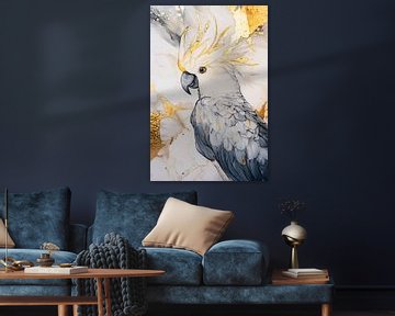 Elegante kaketoe met gouden details van Imperial Art House