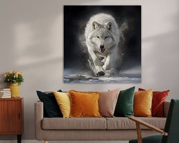 krachtige poolwolf van AH Creative Labs