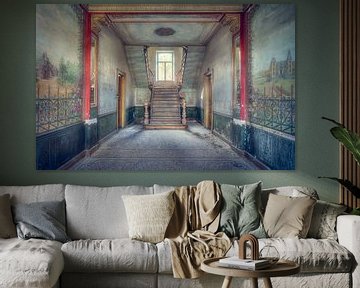 Wandbilder - verlassenes Schloss in Italien von Roman Robroek