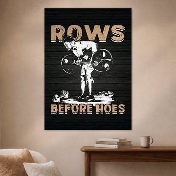 Rows Before Hoes by Quotes Motivation