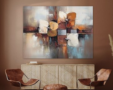 Abstract Textuur van De Mooiste Kunst