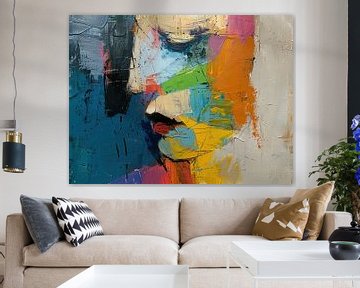 Modern figuur van Abstract Schilderij