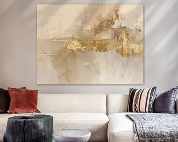 Landschap Japandi schilderij van Modern Collection