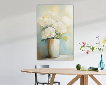 Flowers in a vase by Bert Nijholt