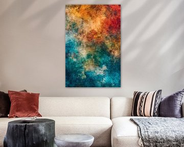 Abstract Explosion of Colours and Emotions by Imperial Art House