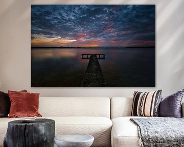 jetty in Den Oever at sunrise3