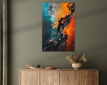 Abstract Explosion of Colour and Energy by Imperial Art House