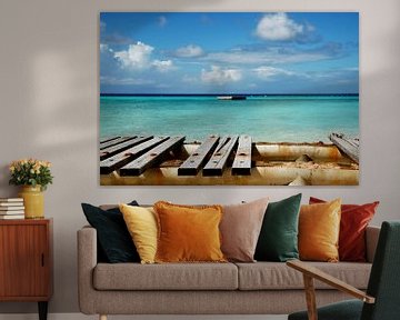 Port Marie Beach Curacao by Carolina Vergoossen