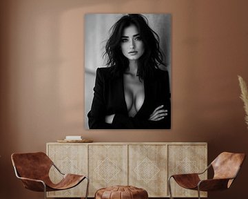 Portret van een senuele vrouw