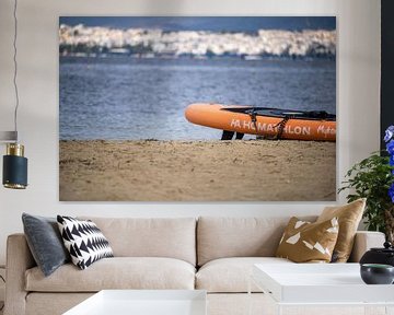 sub boat on the beach by yentl potvliege