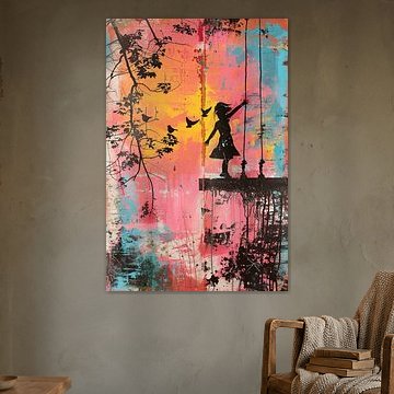 Banksy coloré sur Imperial Art House