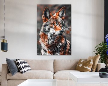 realistische vos van Imperial Art House