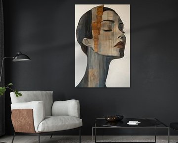 Woman abstract by Bert Nijholt