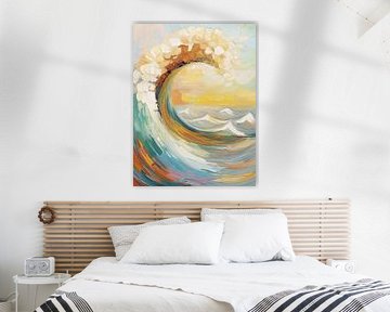 Vague colorée