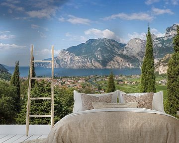 LAKE GARDA Wonderful Panoramic View by Melanie Viola