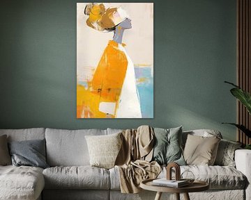 Abstract portret van ARTEO Schilderijen