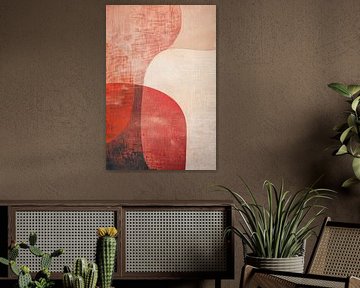 Scandinavisch kleurrijk werk van Modern Collection