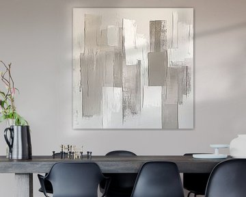 Cityscape in neutral tones and textures by Color Square