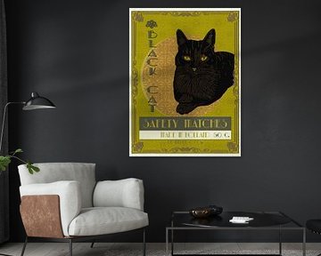 Black Cat Matches Luciferdoos Made In Holland van Karin Steenge