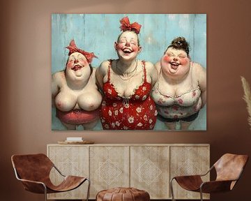 Vrolijke vrouwen van Heike Hultsch