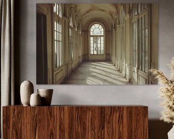 Verlaten gang in Italiaanse villa van Art & Soul Creations