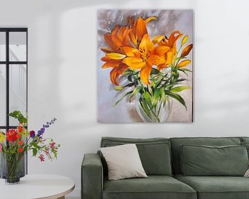 Les lys sont là sur Elena Mardashova