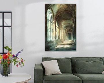 Verlassener Korridor im Palast von Art & Soul Creations