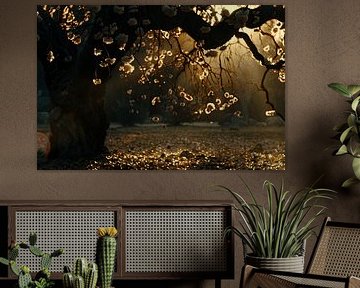 Magical blossoms at sunset by Imperial Art House