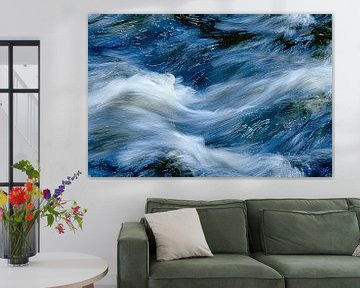 Abstracte golfbeweging van stromend water van Imperial Art House