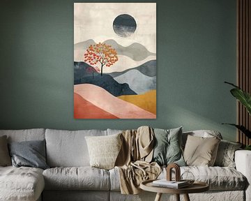 Landschap Japandi stijl van Modern Collection