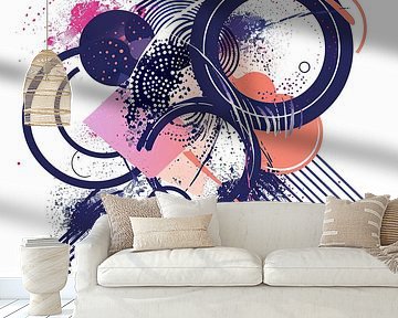 Bauhaus Japandi Abstract by Art Whims
