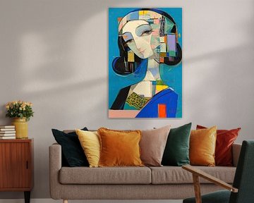 Modern Portrait by Eye catching paintings