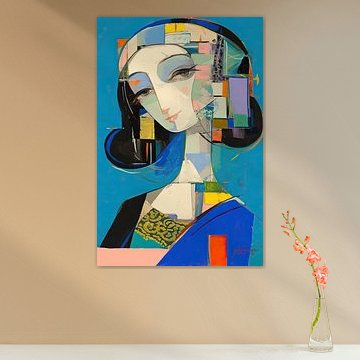 Portrait moderne sur Peintures accrocheuses