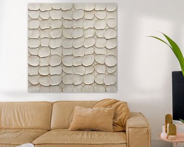 Organic repetition in soft earth tones by Color Square
