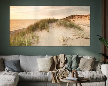 Panorama van de duinen van Sylt van Dirk Thoms