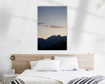 La Berneuse Berg Sonnenuntergang, Schweiz von Imladris Images