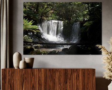 Russel Falls in Tasmania by Arne Hendriks