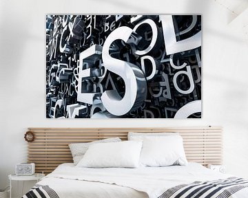 Three-dimensional Typography with Shadow Play by Imperial Art House