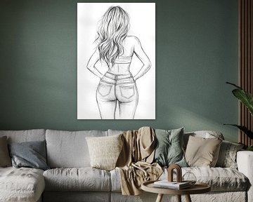 Fashion pose by Frank Heinz
