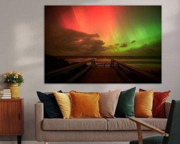 Northern lights over Sylt by Bodo Balzer
