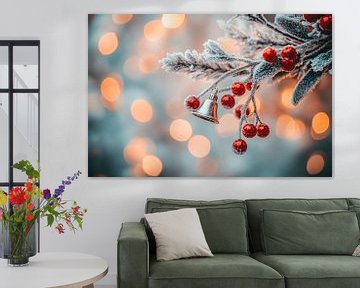 Kerst glamour van Poster Art Shop