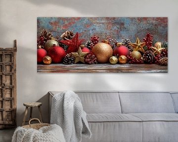 Kerst glamour van Poster Art Shop