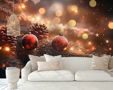 Weihnachten Glanz von Poster Art Shop