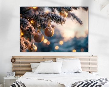 Kerst glamour van Poster Art Shop