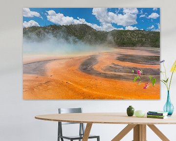 Yellowstone Geyser 002 sur Jan Peter Mulder