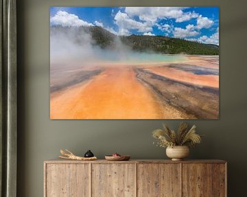 Yellowstone Geyser 004 van Jan Peter Mulder