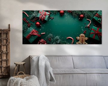 Kerstvreugde van Poster Art Shop
